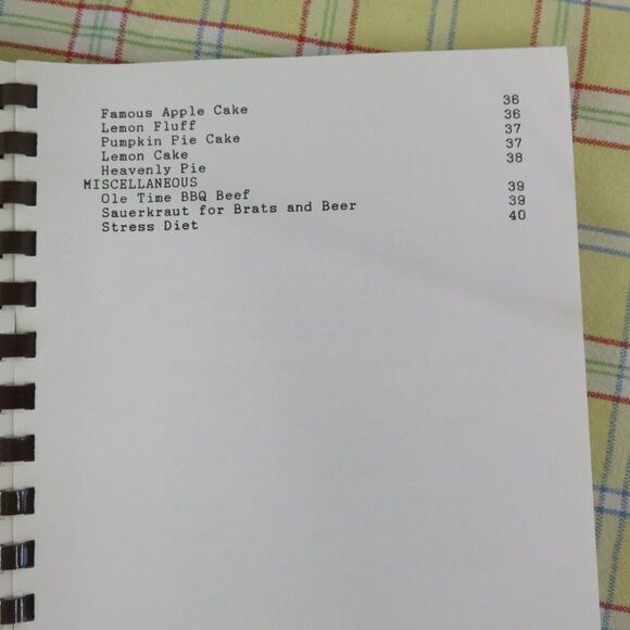 Por Los Ninos Cook Book 1987 Our Lady of Lourdes Church Northridge Ca Fundraiser - Picture 5 of 8